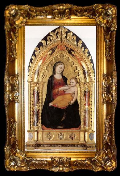 framed  Niccolo di Pietro Gerini Madonna and Child, ta009-2